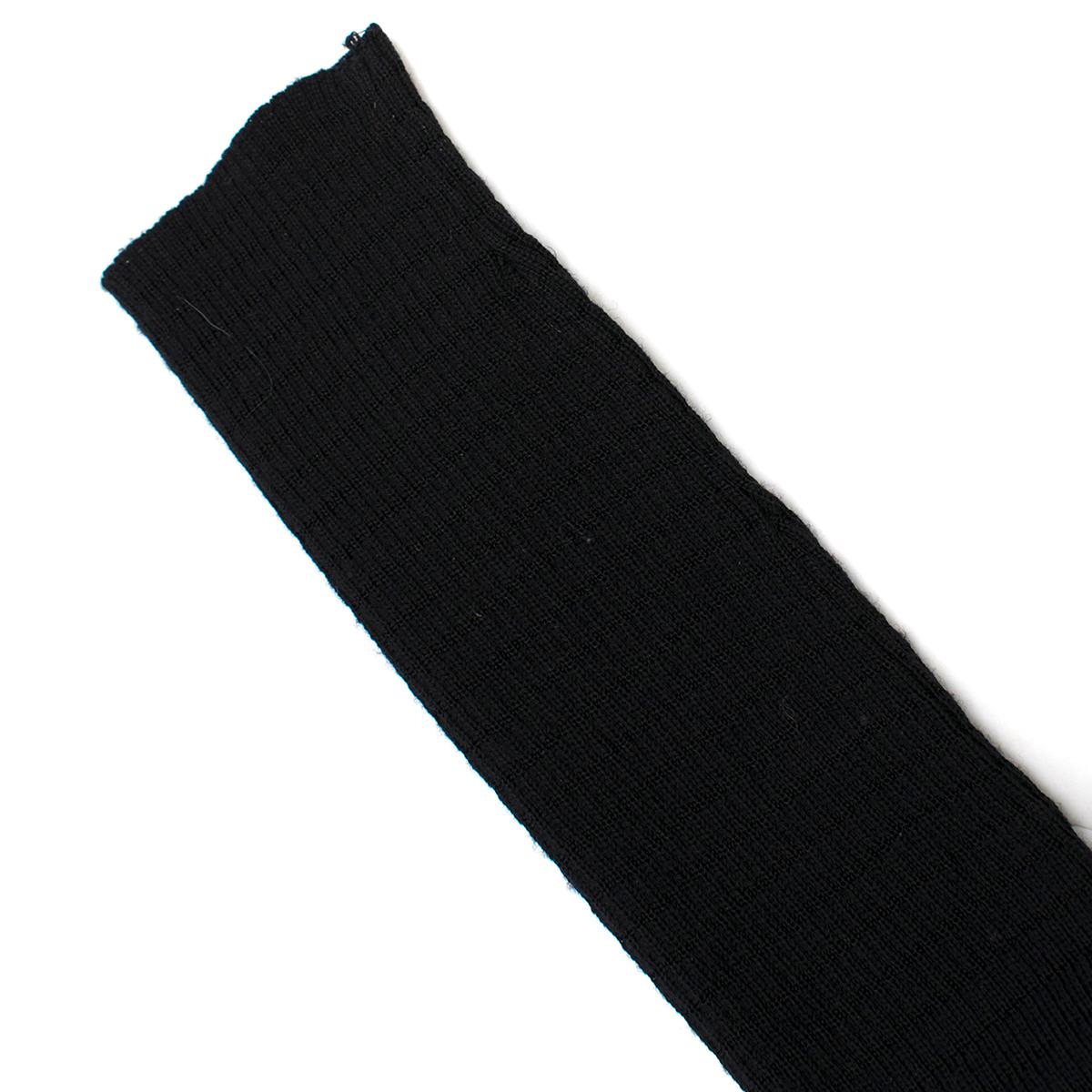 Missoni Black Crotchet Knit-Patterned Stretch Rope Dress - Size US 4 4
