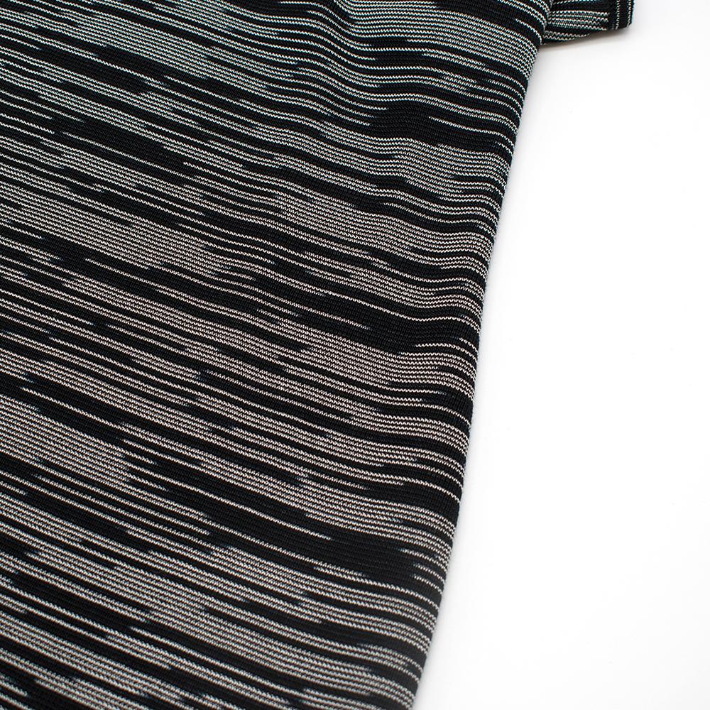 Missoni Black & Grey Knit Dress & Jacket Set - Size US 8 For Sale 3
