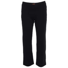 Missoni Black Knit Straight Fit Trousers M