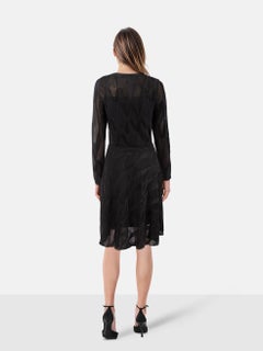 Missoni Black Long Sleeve Skater Dress Size M