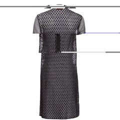 MISSONI Black Metallic Signature Knit Cardigan Cover Up S