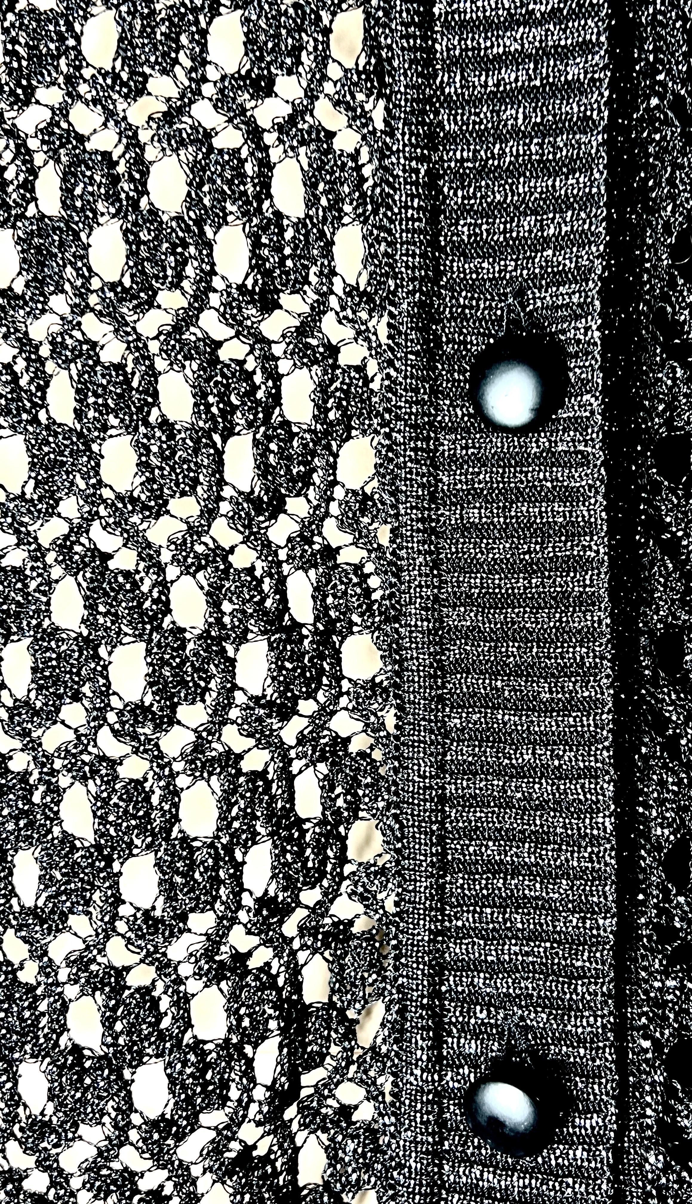 MISSONI Cárdigan de punto metalizado negro S Negro en venta