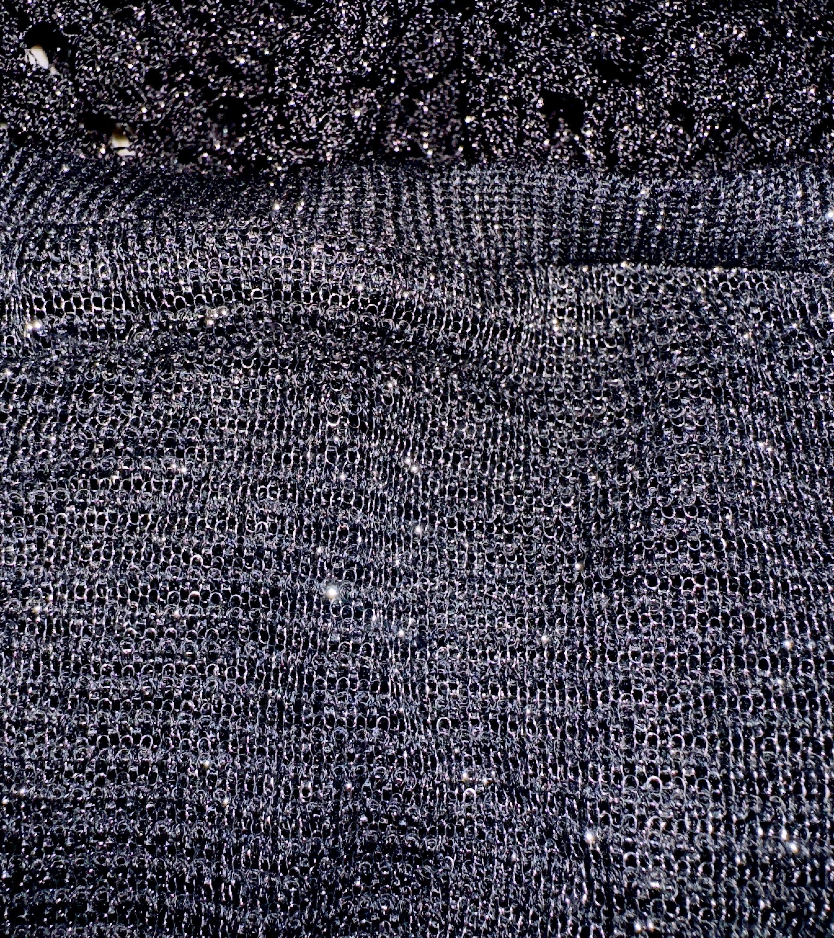 De las mujeres MISSONI Cárdigan de punto metalizado negro S en venta