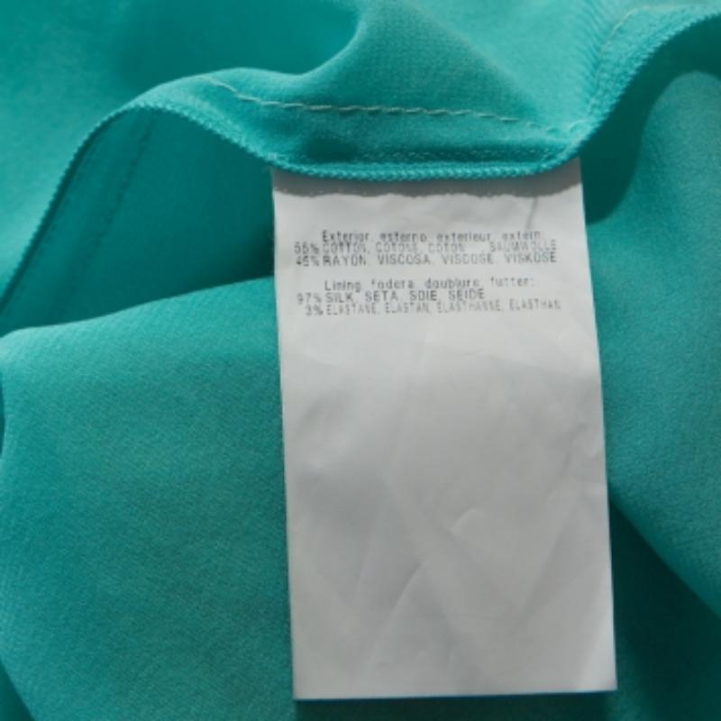Missoni Blaues Häkelstrick-Kleid ohne Ärmel M Damen im Angebot