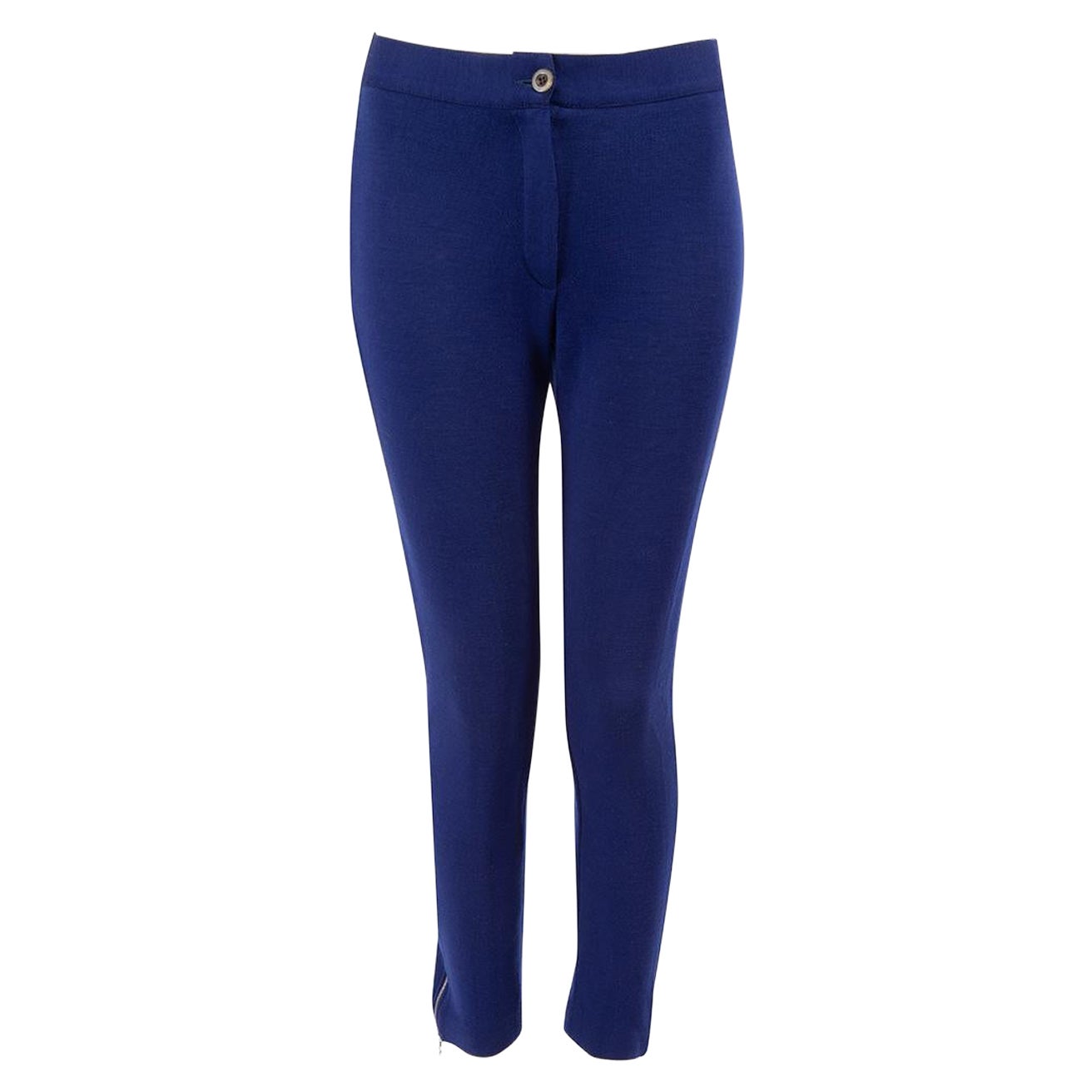 Pantalon skinny bleu Missoni, taille M