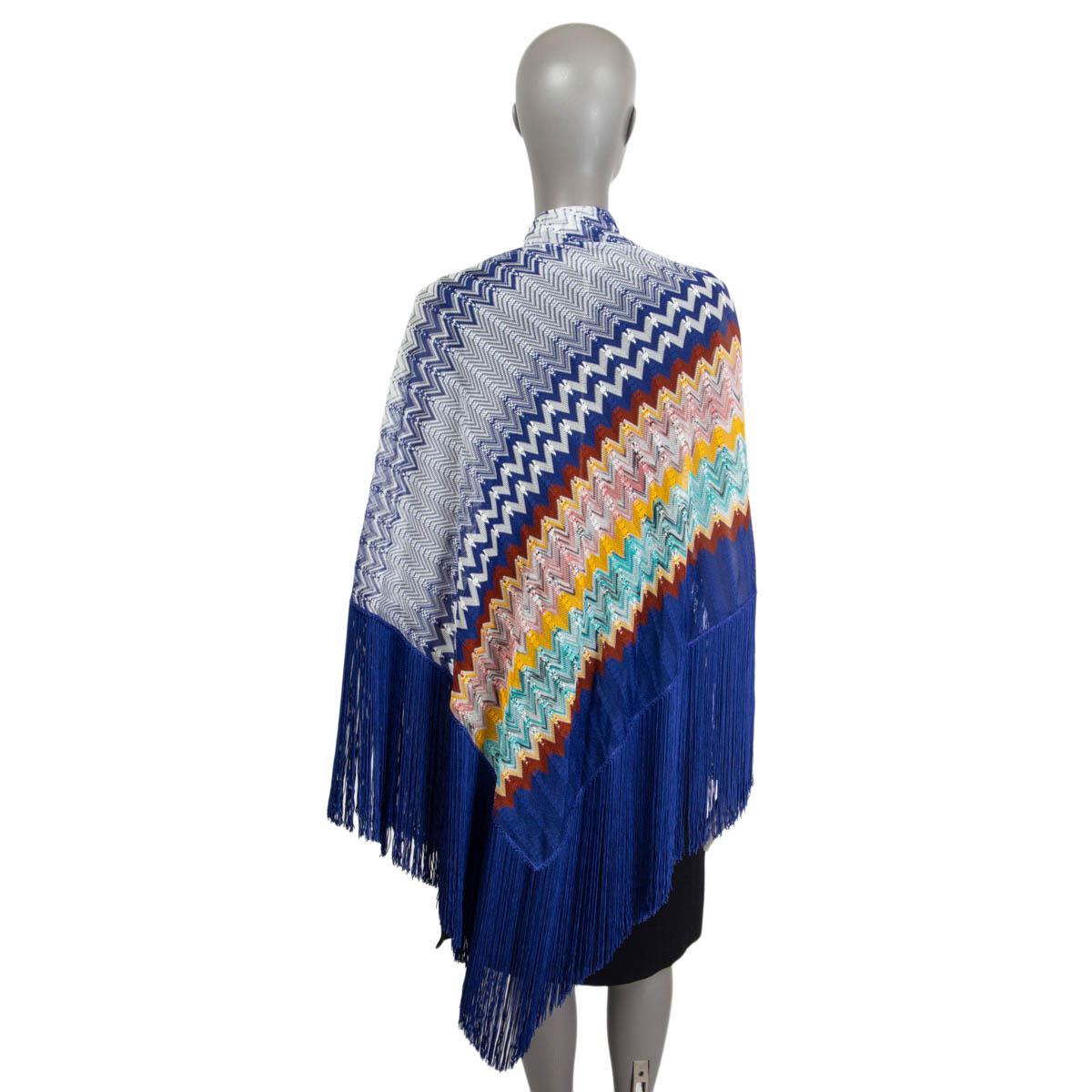 triangle shawl with fringe