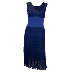 Missoni Brown Label Blue Dress