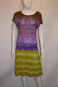 Missoni Brown Label Drop Waist Dress