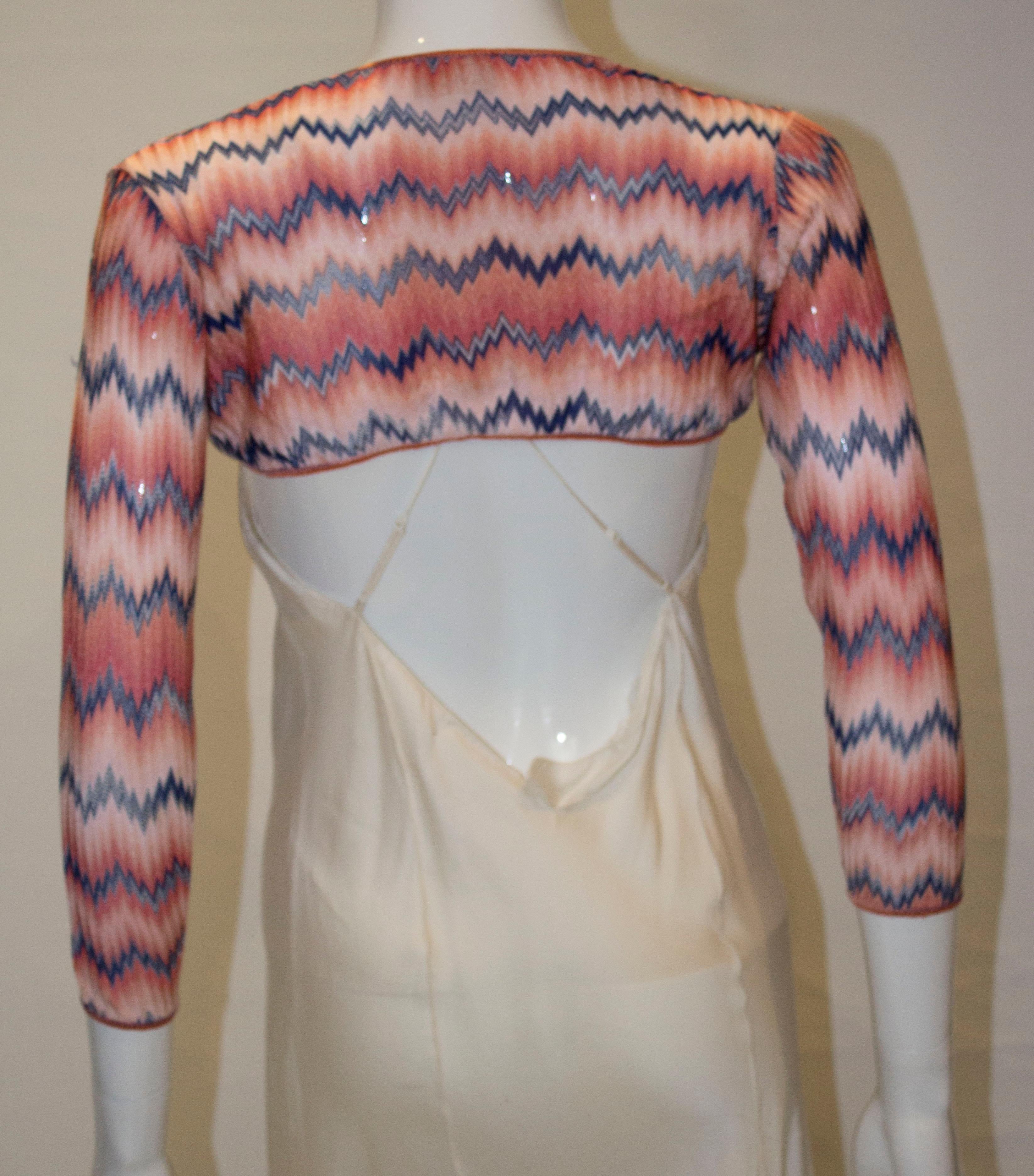 Missoni Brown Label Shrug For Sale 1