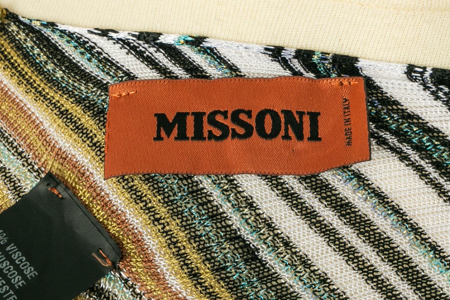 Cardigan Missoni a mantello in vendita 3