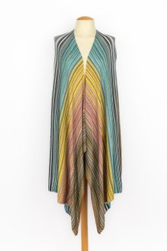 Missoni cardigan cape-style