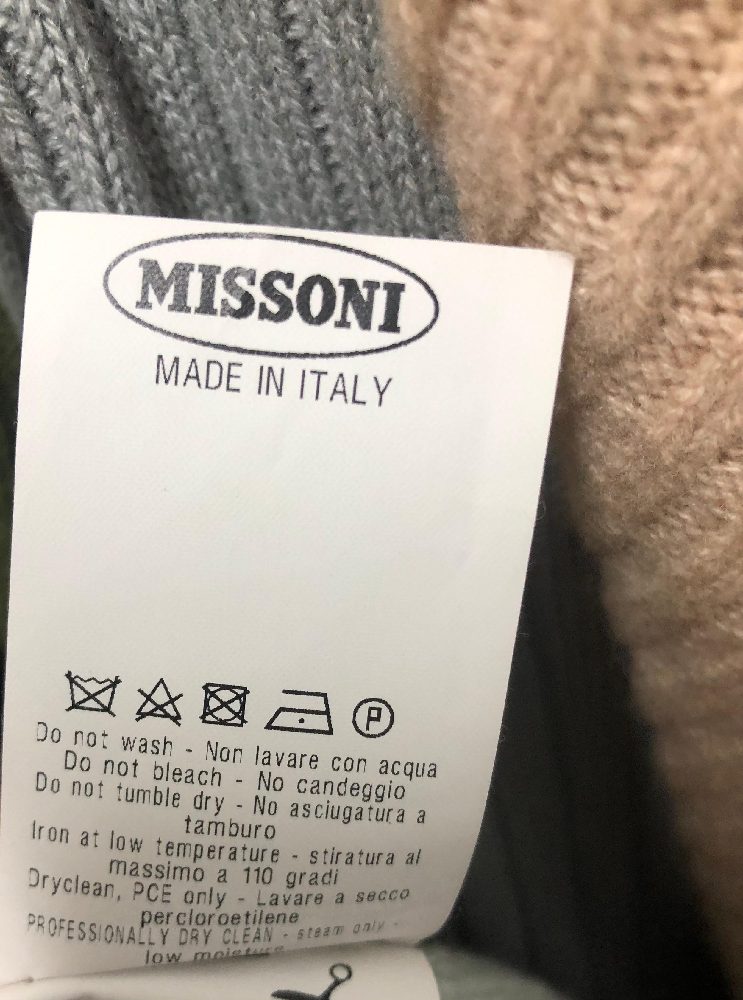 Women's or Men's Missoni Cashmere Cape - One Size For Sale