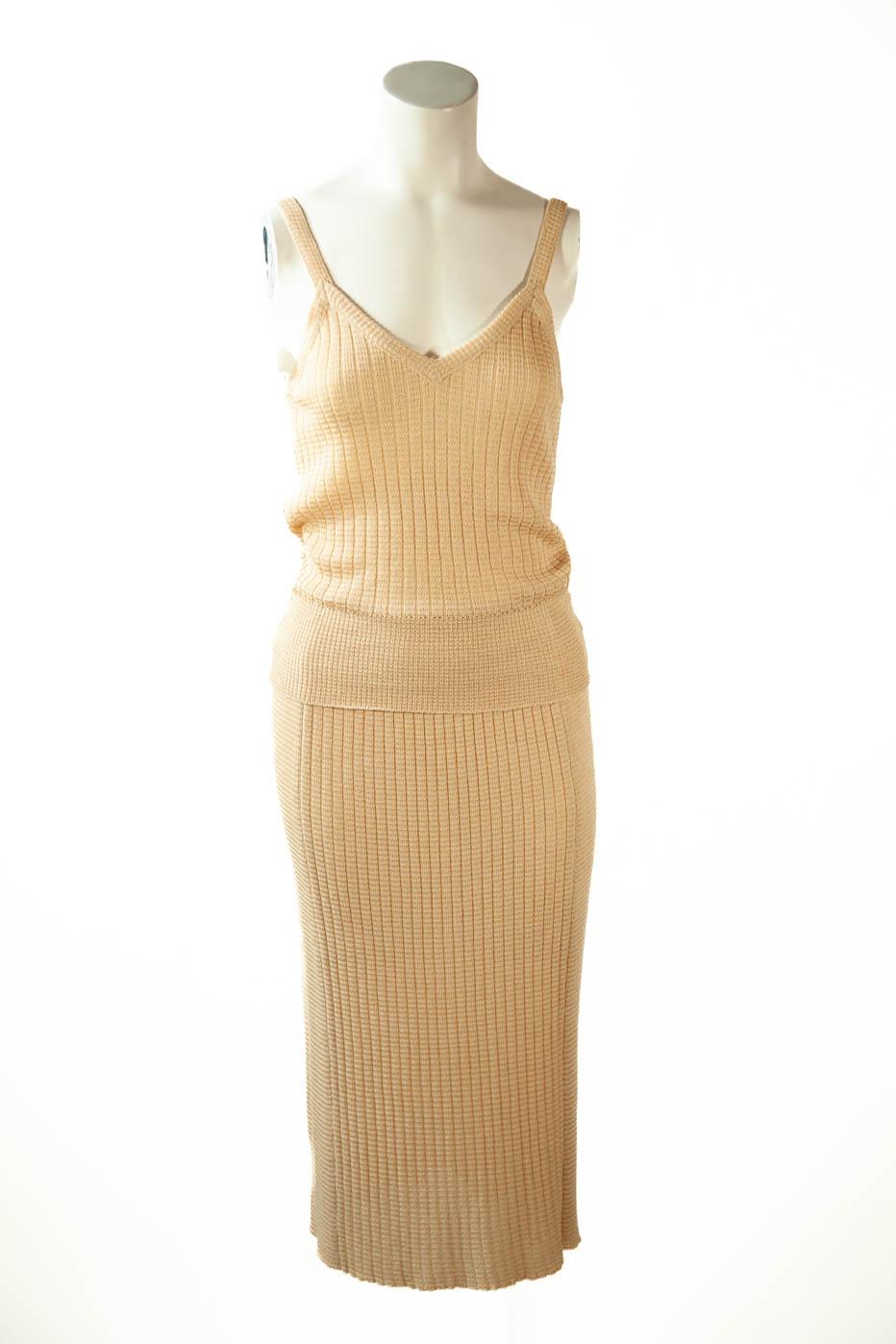 Missoni, Museum Documented Ensemble, Camisole, Skirt and Cardigan, 1973 In Excellent Condition For Sale In Kingston, NY