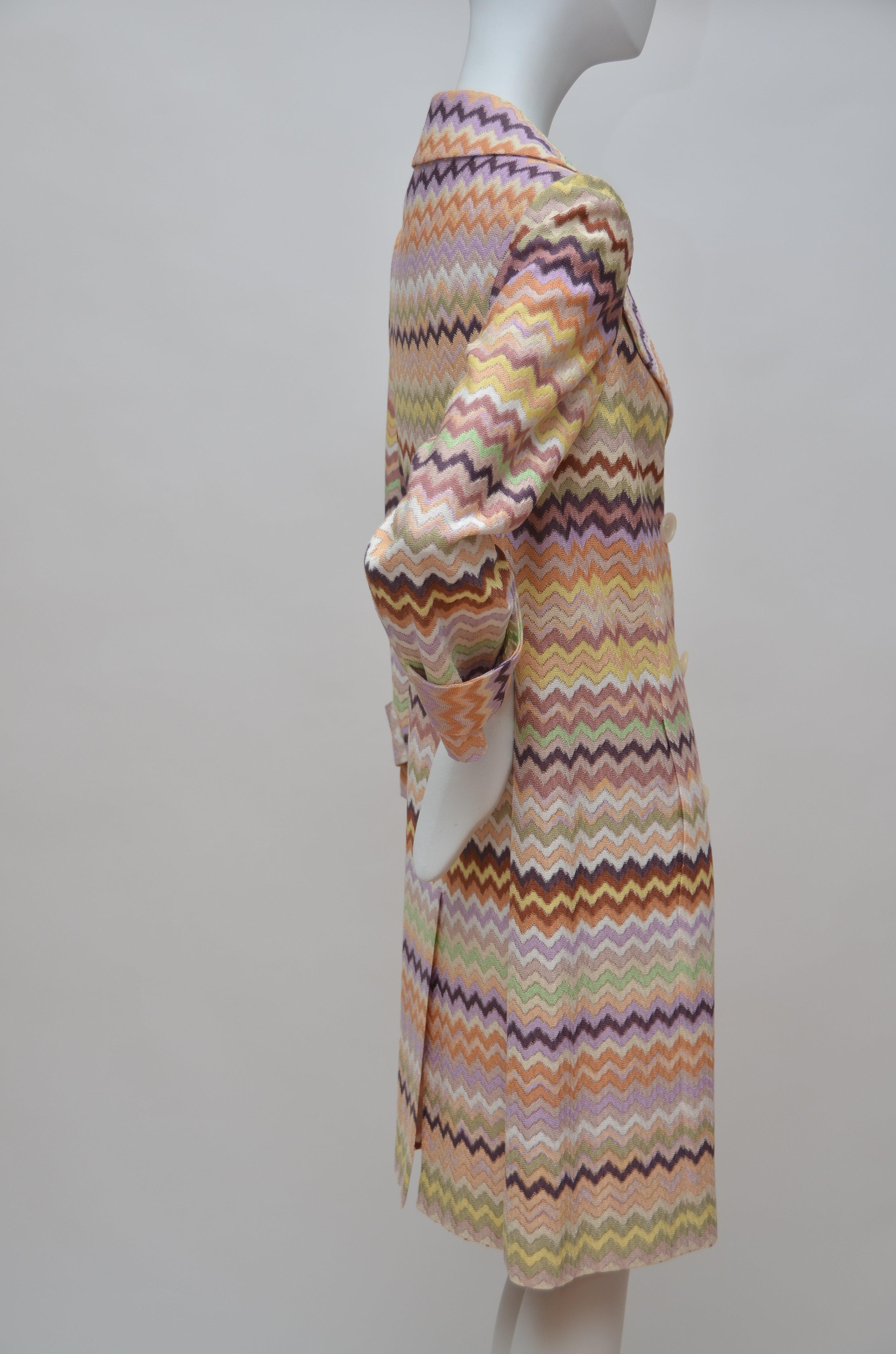 Brown Missoni Coat  For Sale