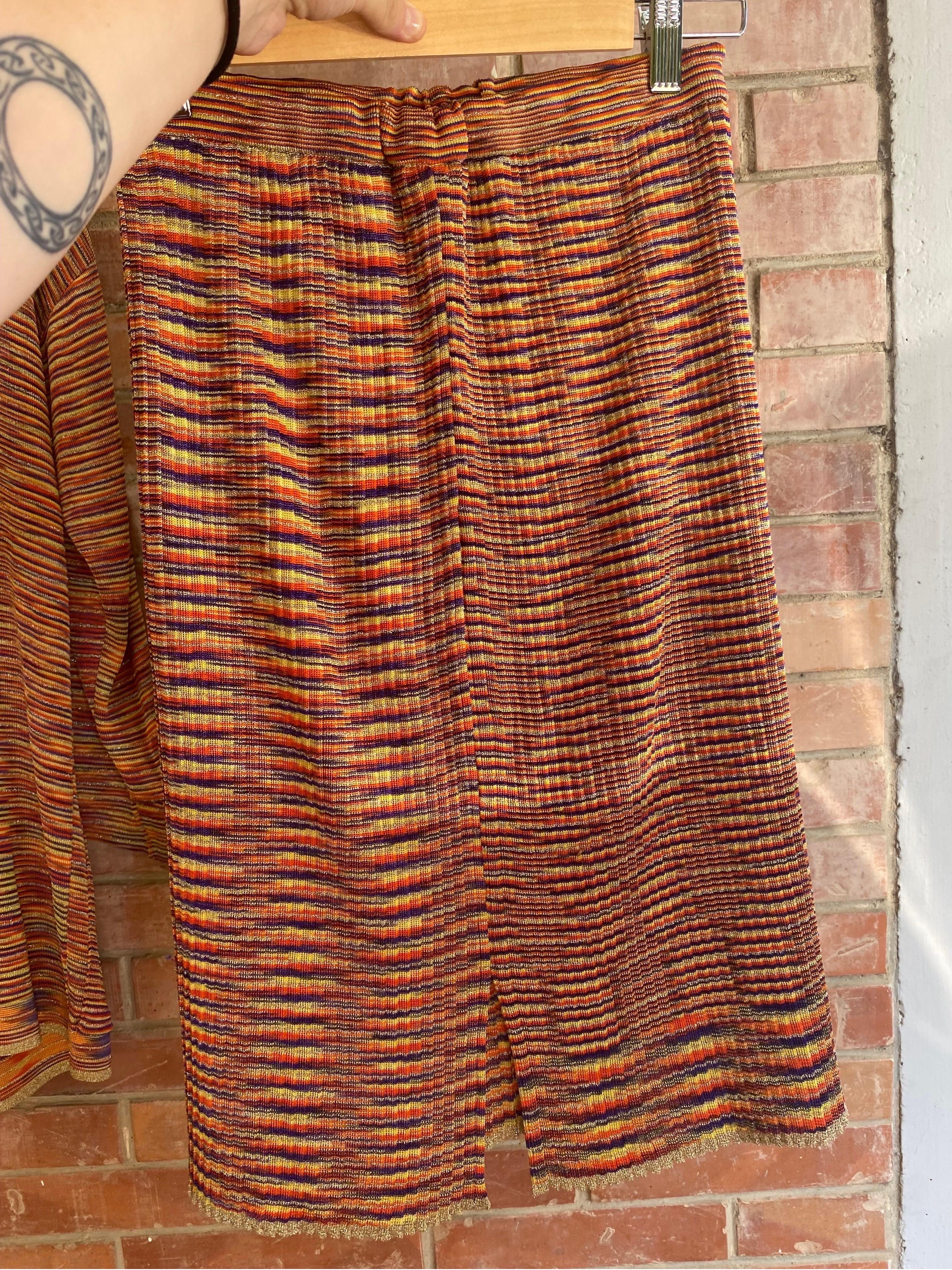 Missoni complete knitted sweater and skirt 2