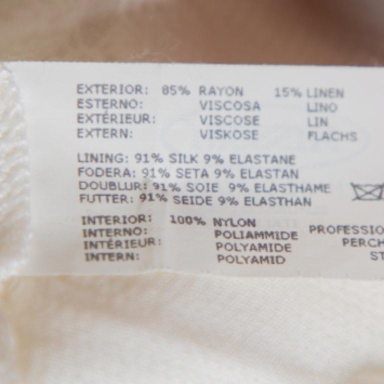 Missoni Cream Lace Mini Skirt M For Sale 3