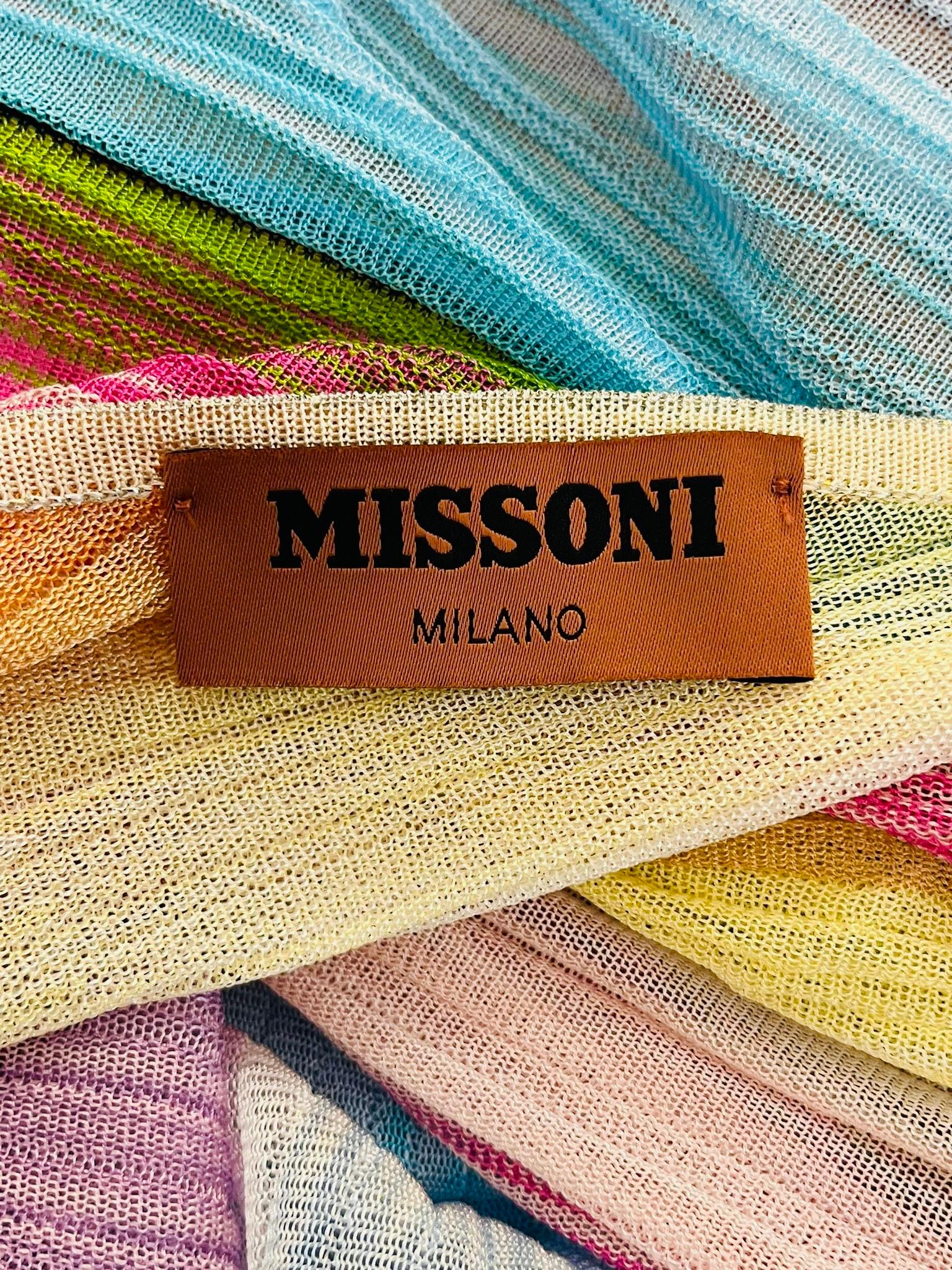 Missoni Crochet-Knit Beach Dress/Cover Up For Sale 2