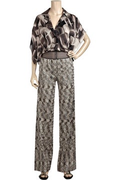 MISSONI Crochet Knit & Silk Jumpsuit Playsuit Romper Overall 42
