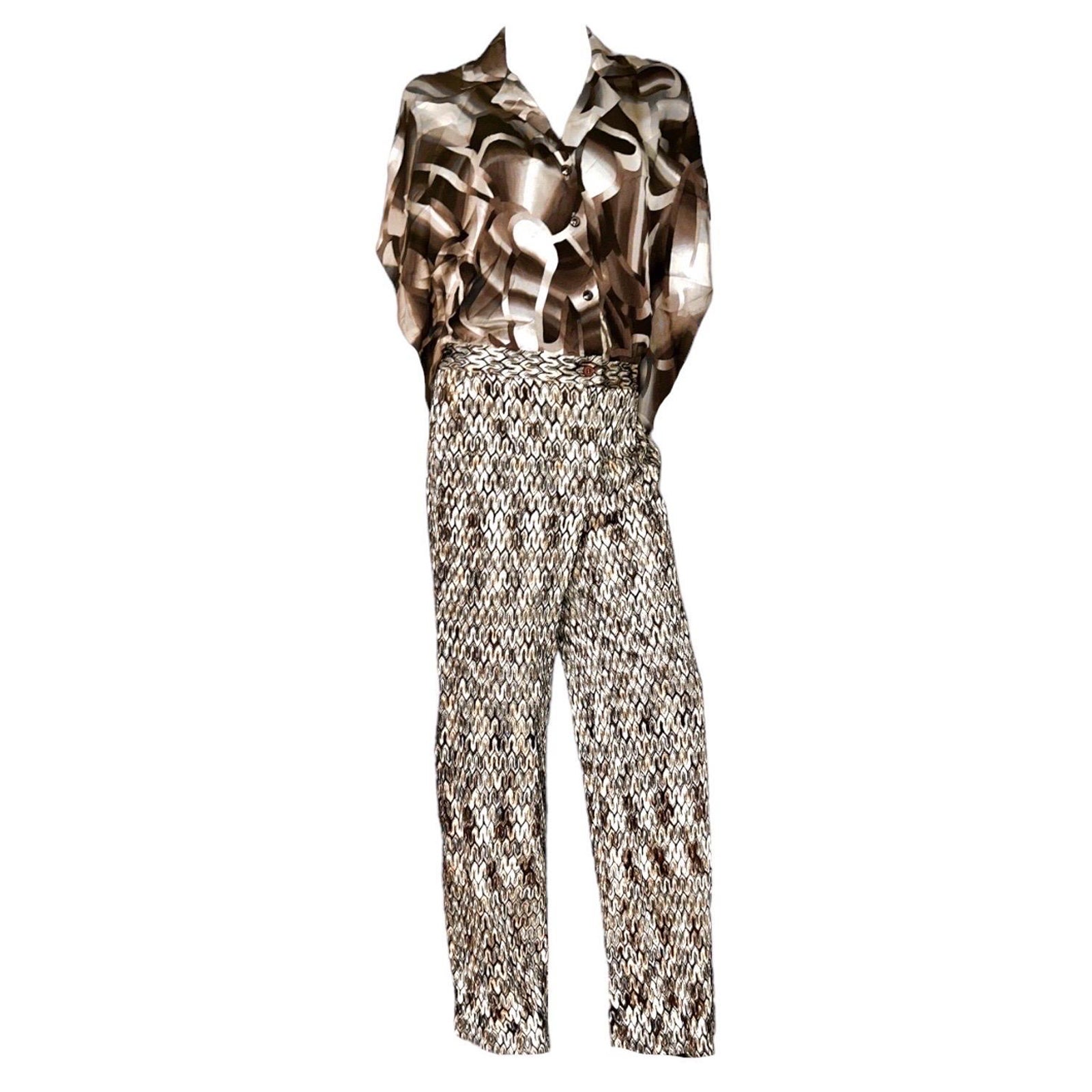 Women's MISSONI Crochet Knit & Silk Jumpsuit Playsuit Romper Overall 42