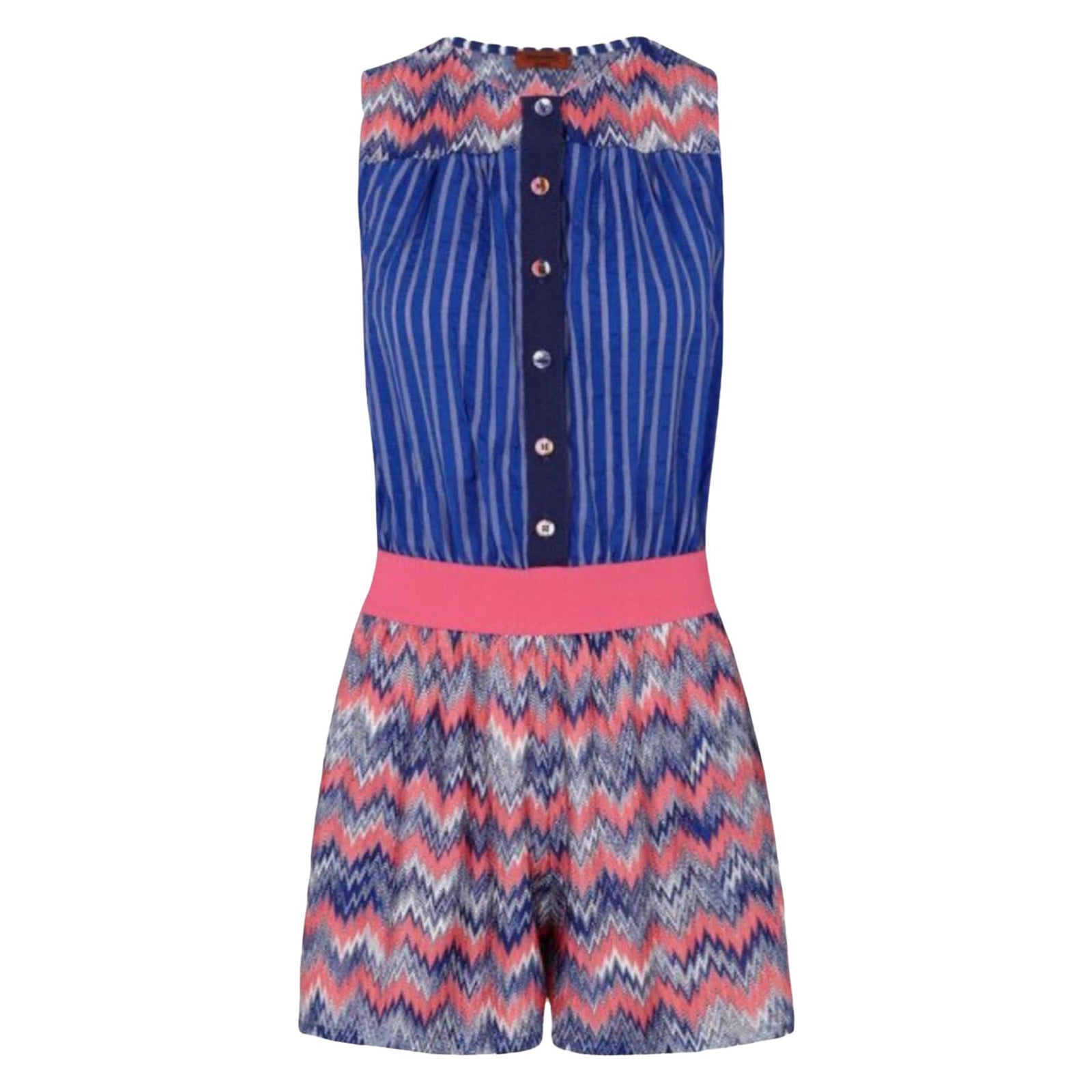 MISSONI Tuta Playsuit Playsuit e seta all'uncinetto Tuta 44