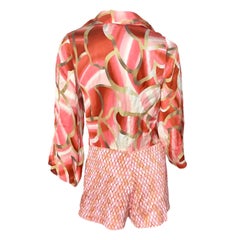 MISSONI Crochet Knit & Silk Shorts Jumpsuit Playsuit Romper Overall 42