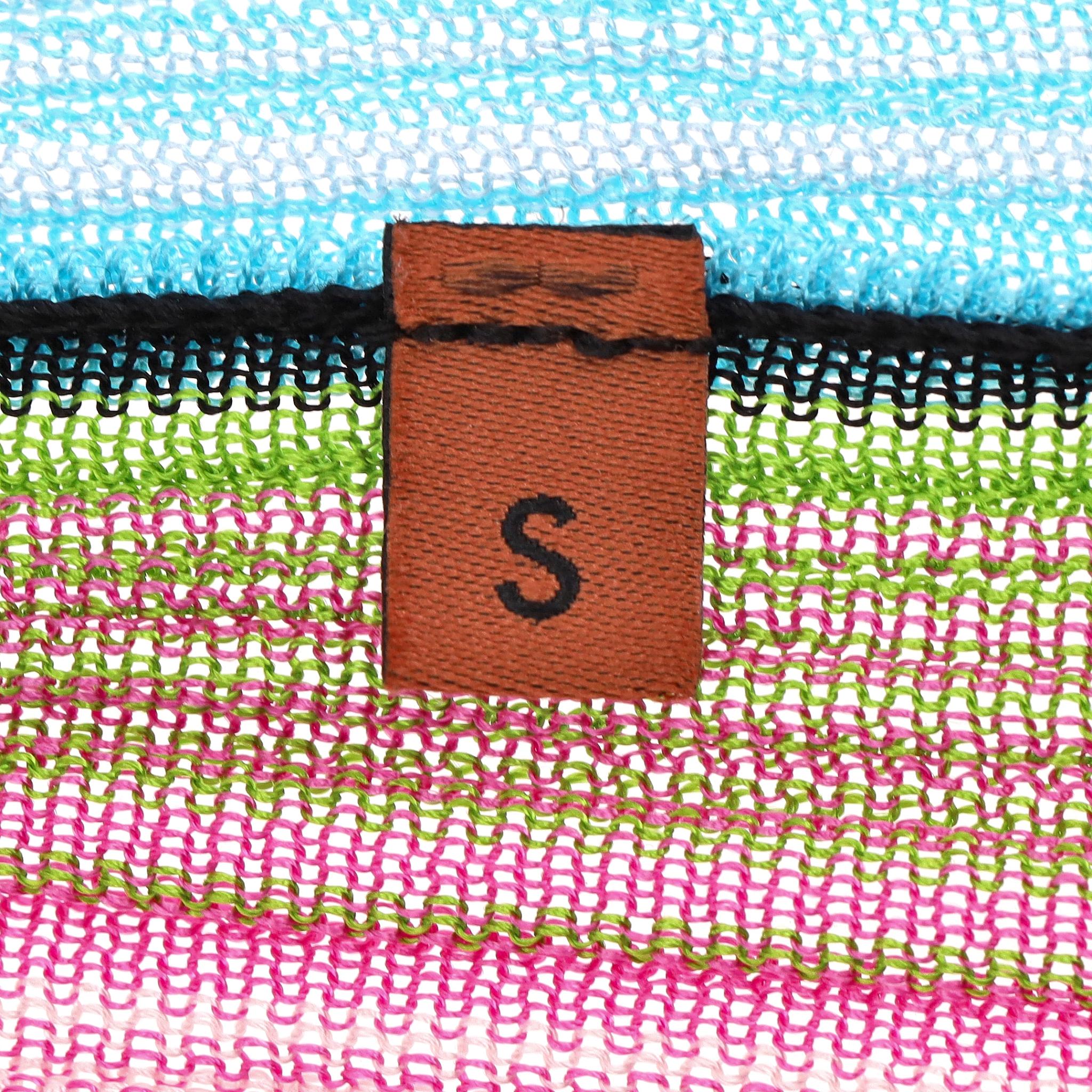 Missoni - Robe de plage rayée en maille crochetée / Up Up en vente 3