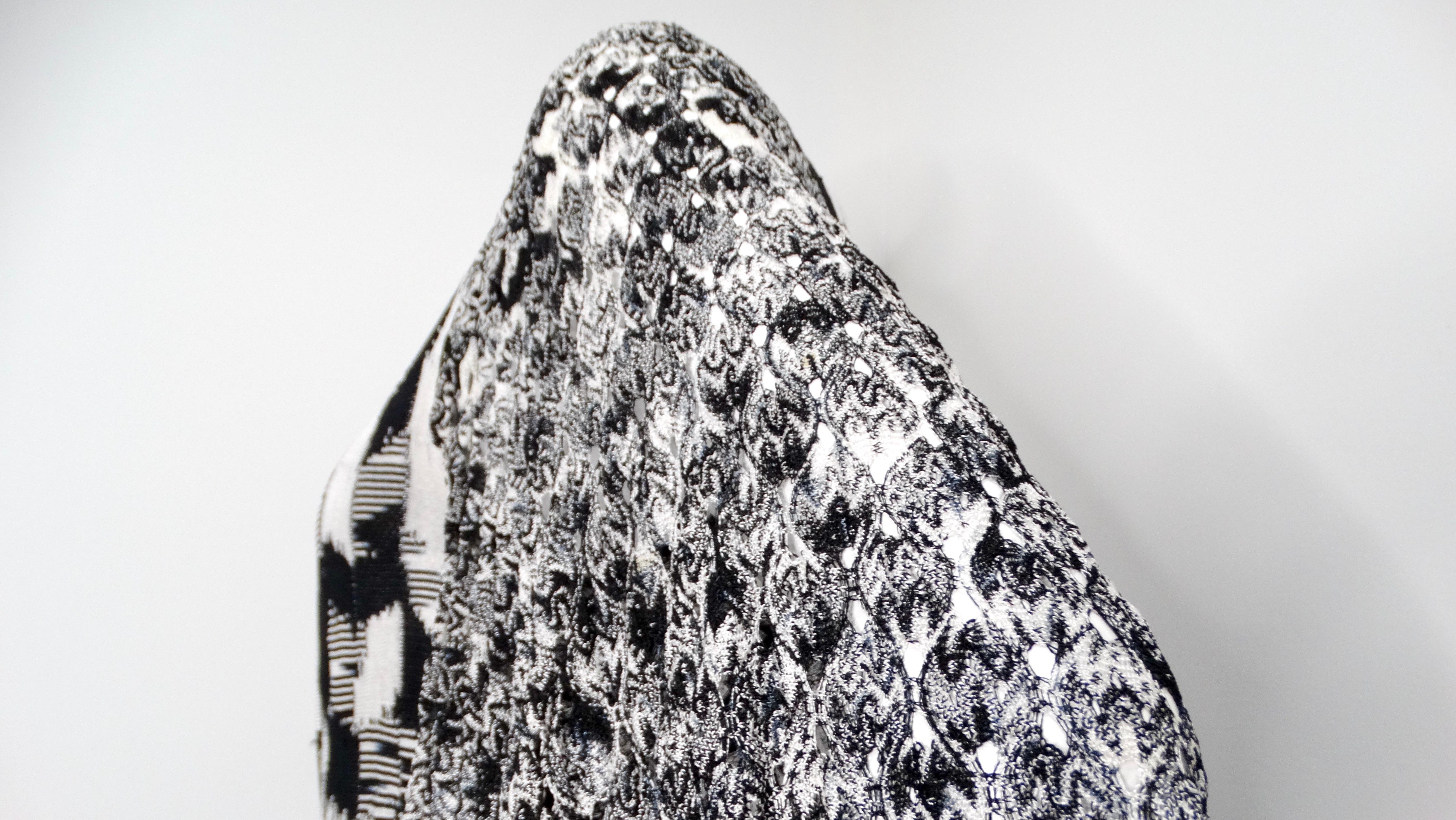 Missoni - Mini robe à manches cloche imprimée au crochet Pour femmes en vente