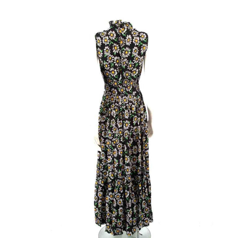 Gray Missoni Daisy Printed Midi Dress Size M