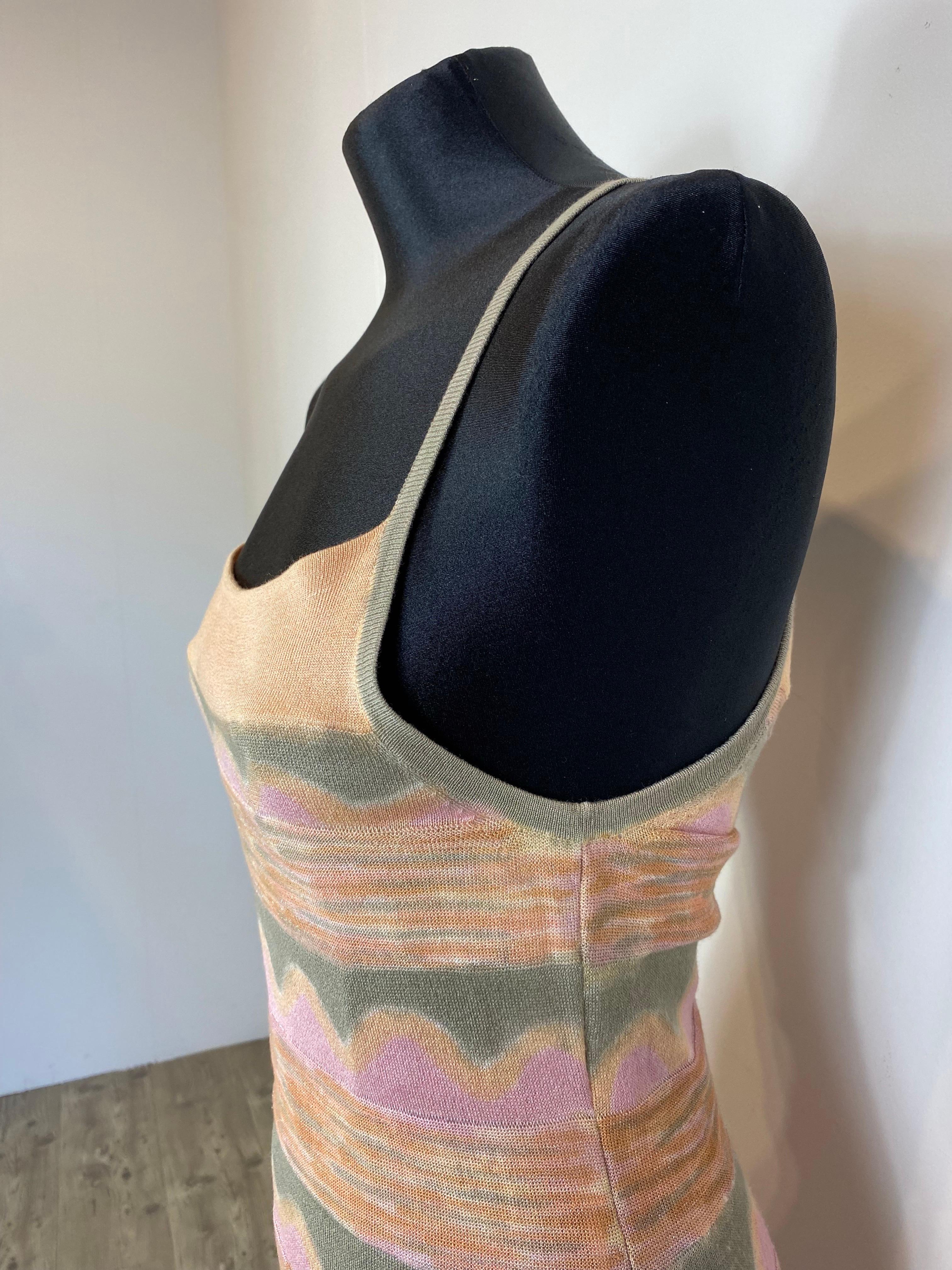 Brown Missoni dress For Sale