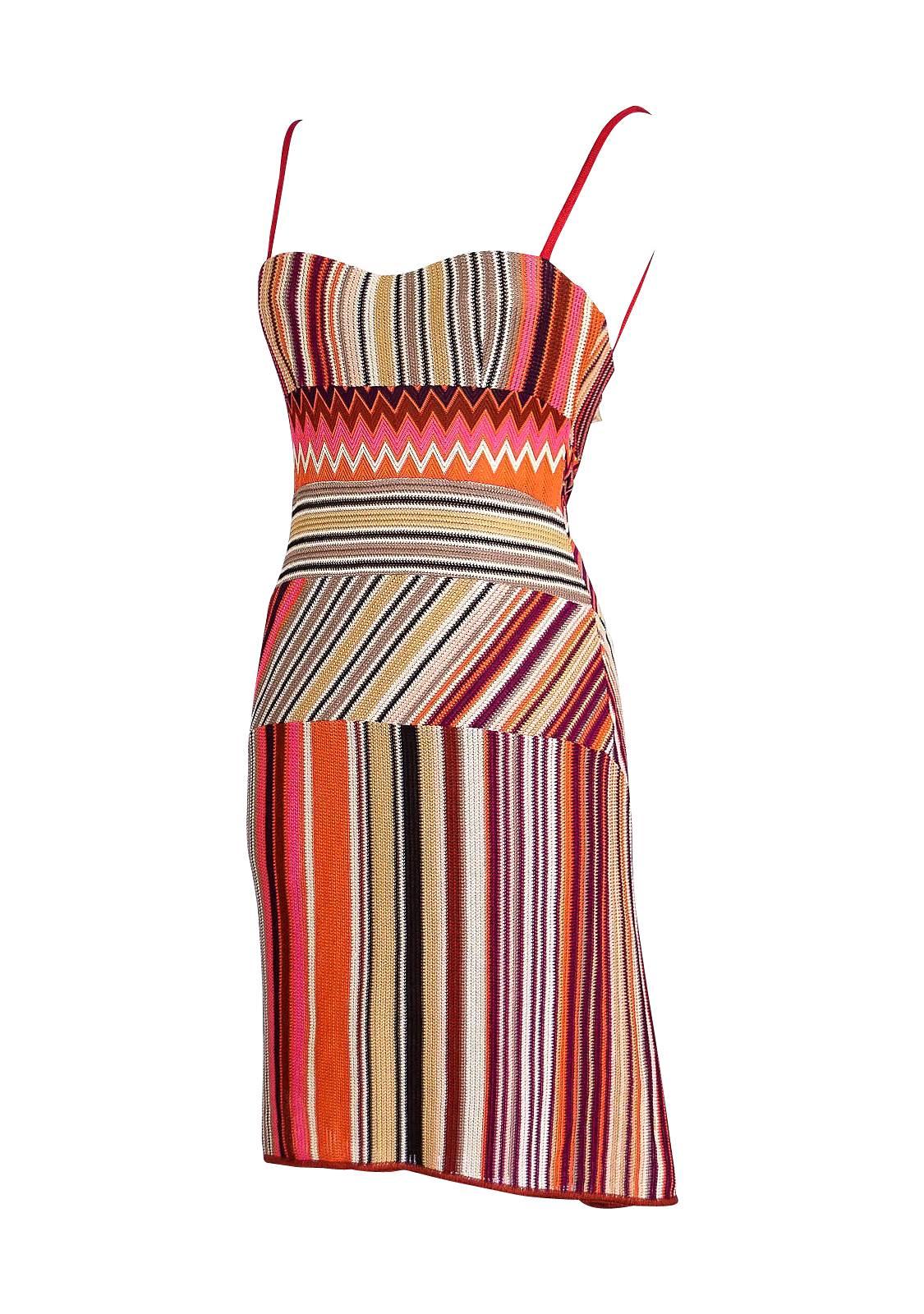Missoni Dress Strapless Stunning Knit Rear Fishtail  42 / 6  New For Sale 1