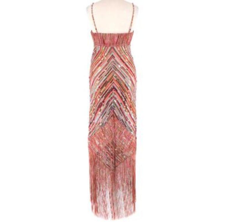 Missoni Embellished Fringed Midi Dress For Sale at 1stDibs