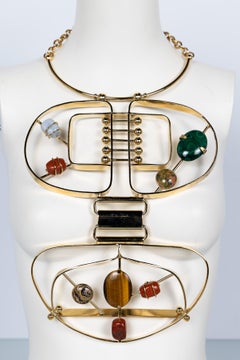 Missoni Fall 2008 Runway Body Necklace — Sculptural, Semi-Precious, Iconic