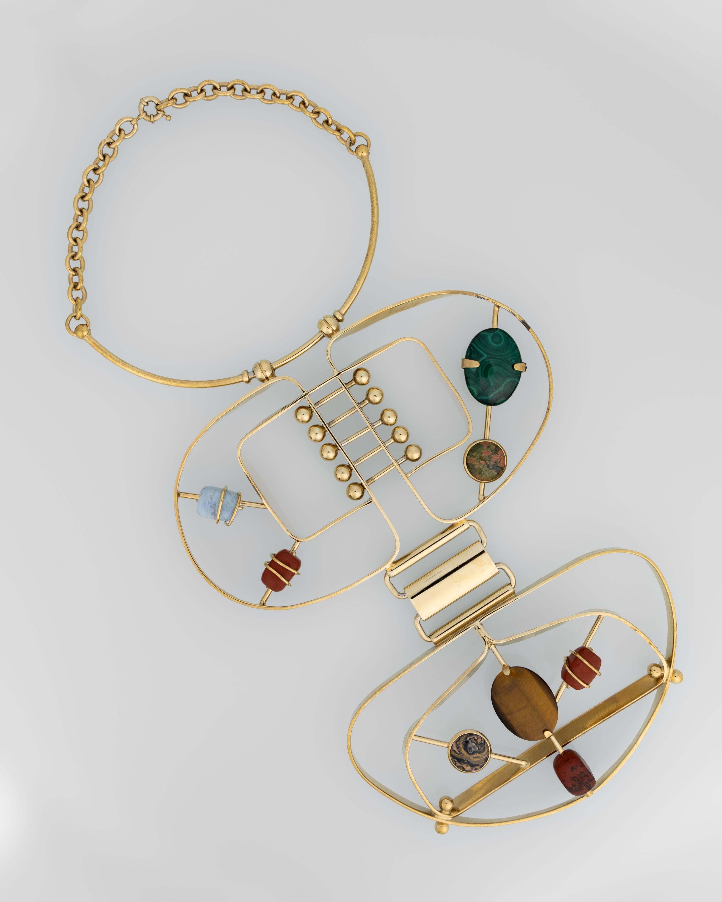 Missoni Fall 2008 Runway Body Necklace - Sculptural, Semi-Precious, Iconic Pour femmes en vente