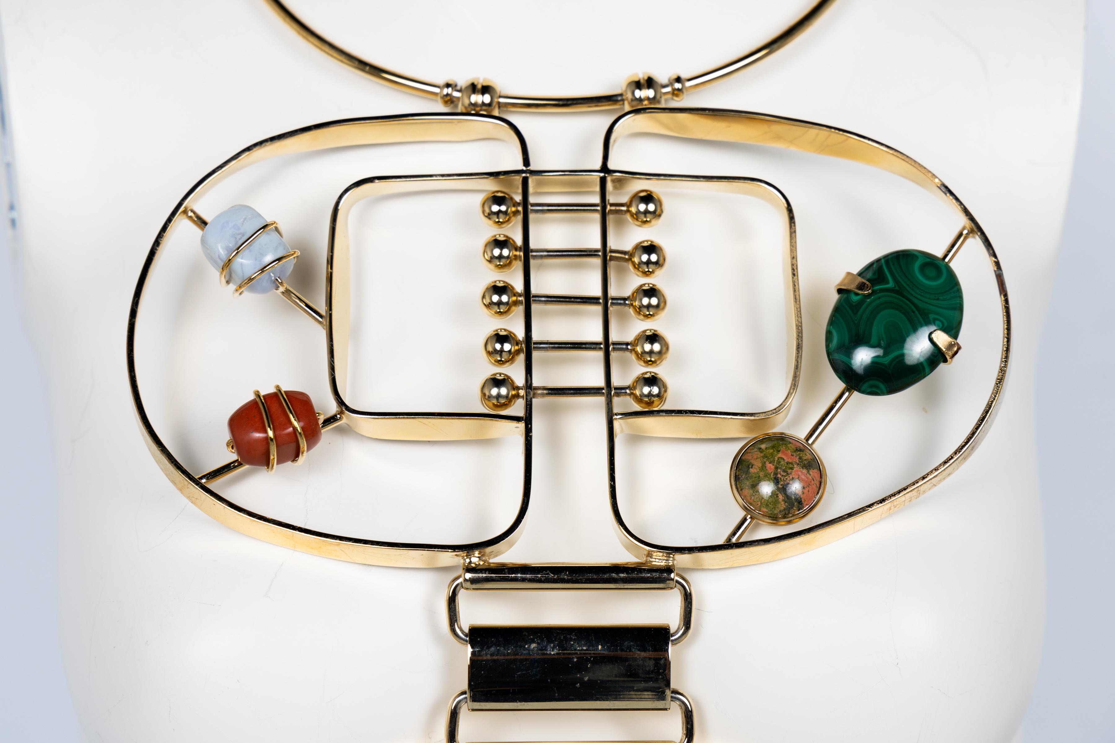 Missoni Fall 2008 Runway Body Necklace - Sculptural, Semi-Precious, Iconic en vente 1