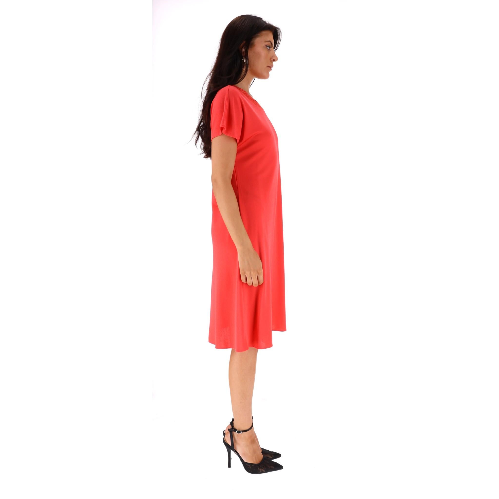Rouge Missoni - Robe évasée en vente