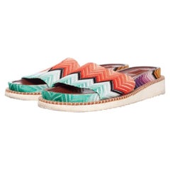 Missoni, Flat knitted sandals