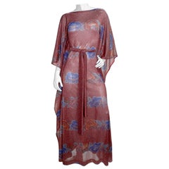 Missoni Floral Lamé Kaftan 