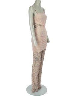 Missoni Floral Patterned Sheer Knit Jumpsuit Size XS