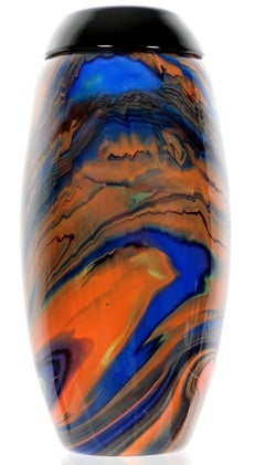 Missoni para Arte Vetro Jarrón alto de cristal de Murano 14,25