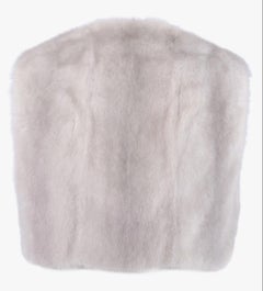 Missoni Fur Gilet with Elegant Embroidery - '00s