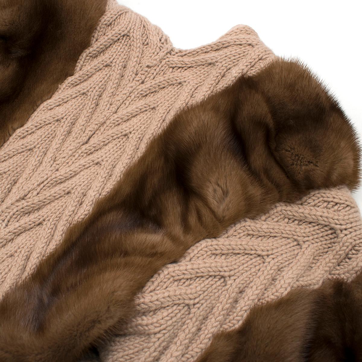 Missoni Fur-trimmed Bolero Jacket US 8 5