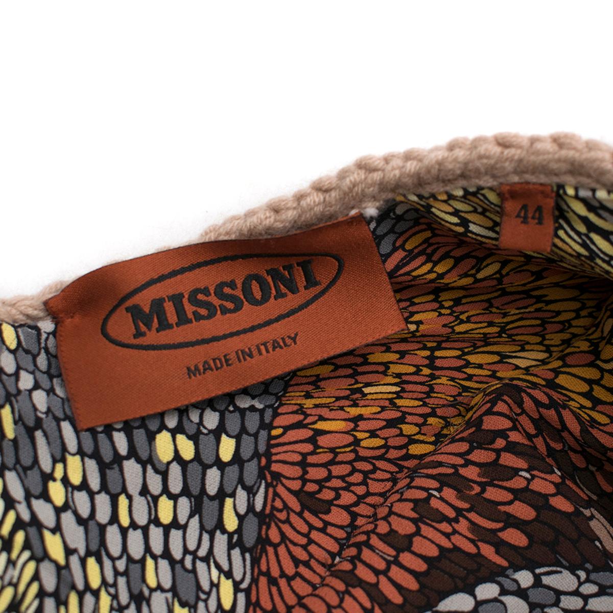 Missoni Fur-trimmed Bolero Jacket US 8 1