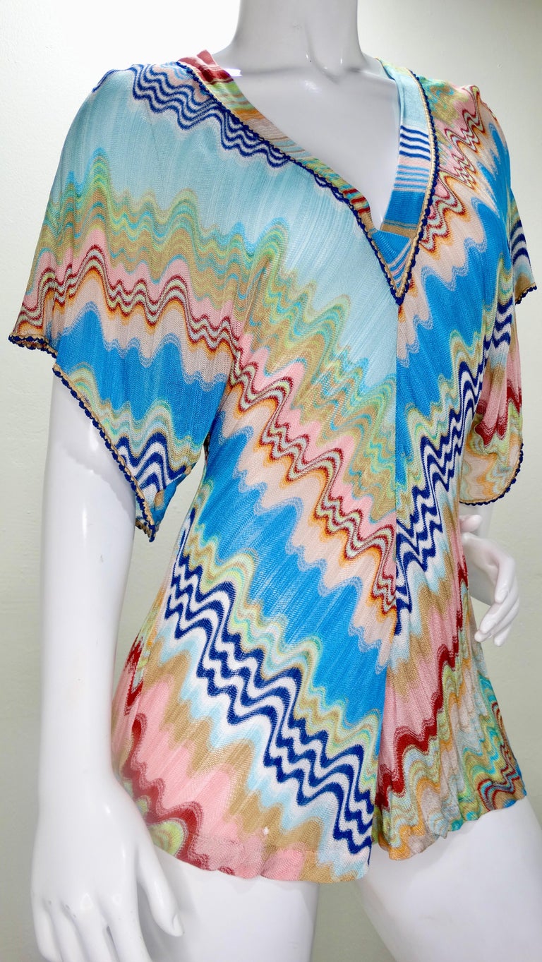 Missoni Geometric Knit Romper For Sale at 1stDibs