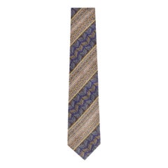 Missoni Geometrisches Muster Seidenkrawatte