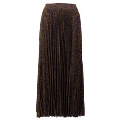 Falda midi plisada con detalles de purpurina Missoni Talla S
