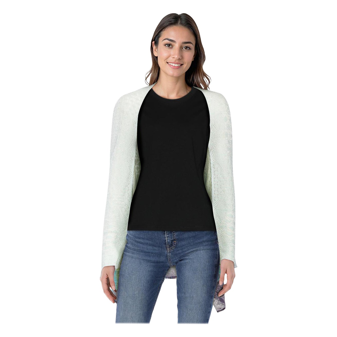 Missoni Gradient Metallic Knit Cardigan Size L