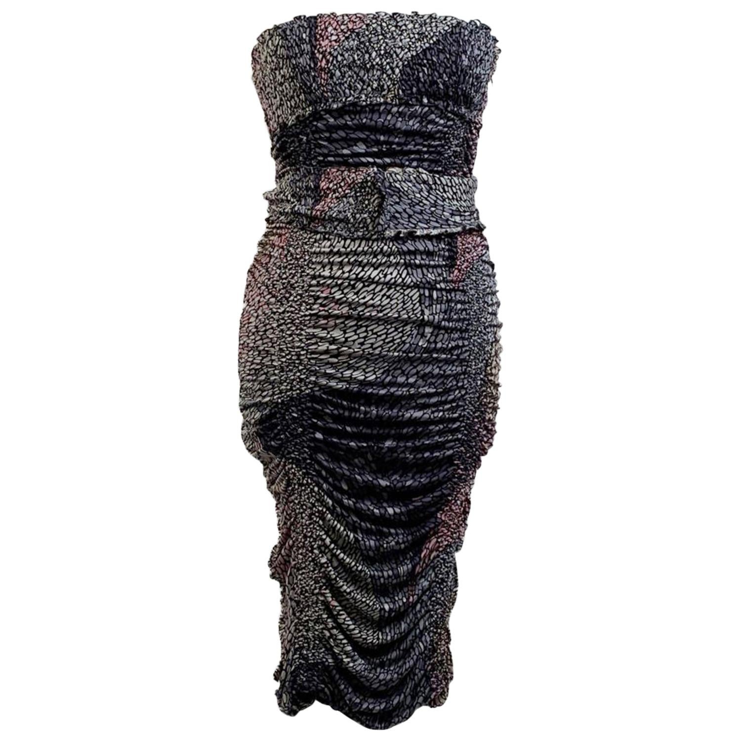 silk pencil dress