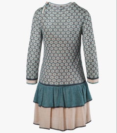 Missoni Green And Pink Mini Dress - '10s