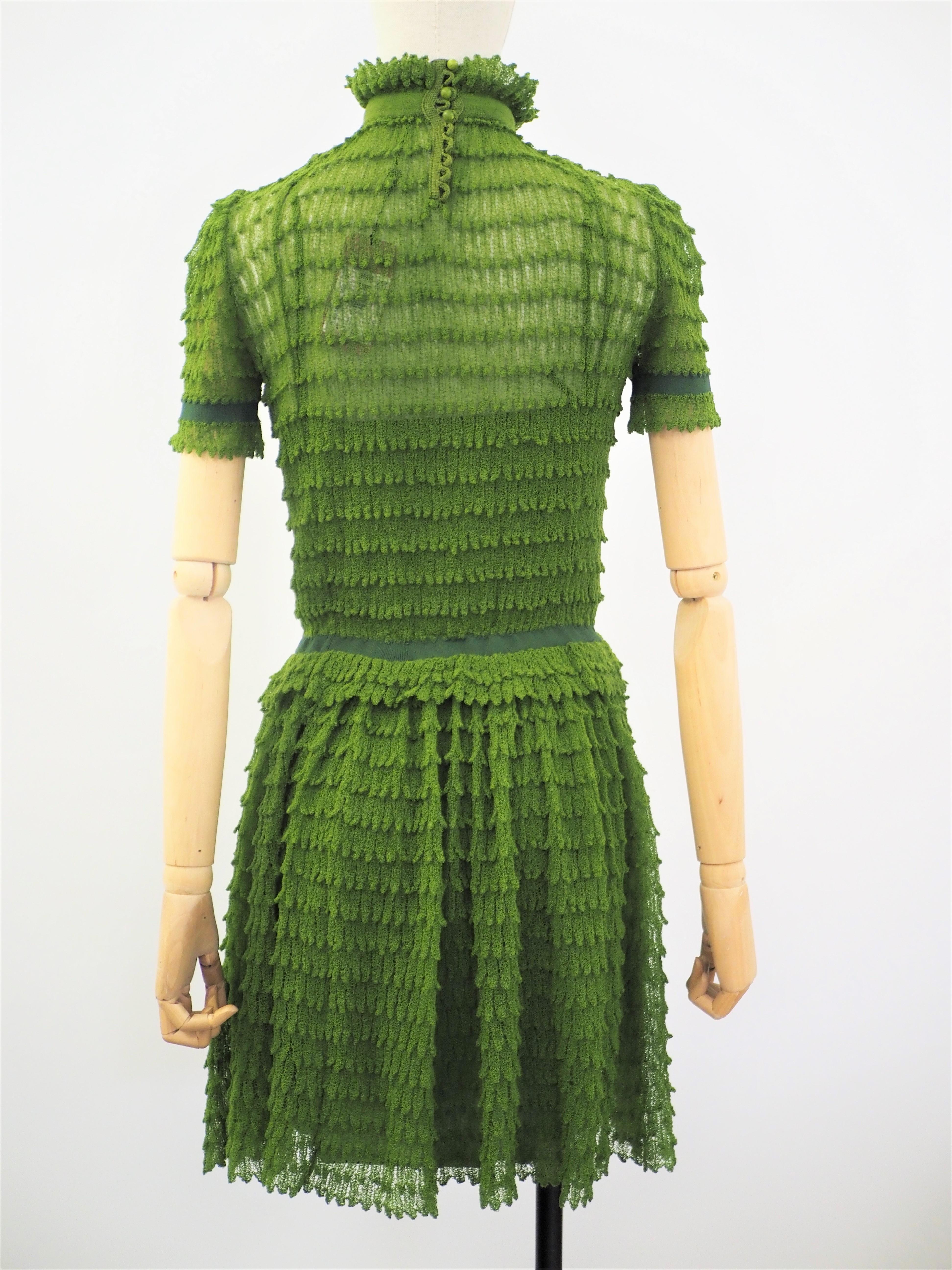 Missoni Green dress NWOT 5