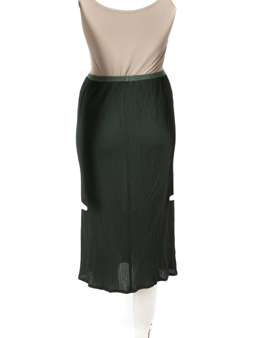 Nero Missoni Gonna midi elasticizzata verde taglia S in vendita
